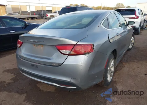 2015 Chrysler 200 Limited из США, поврежденный, VIN 1C3CCCAB2FN533232
